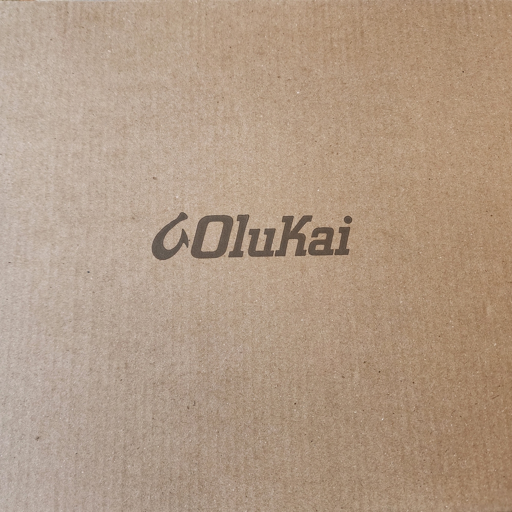 OluKai Black and White Sandals - Picture 5 of 6